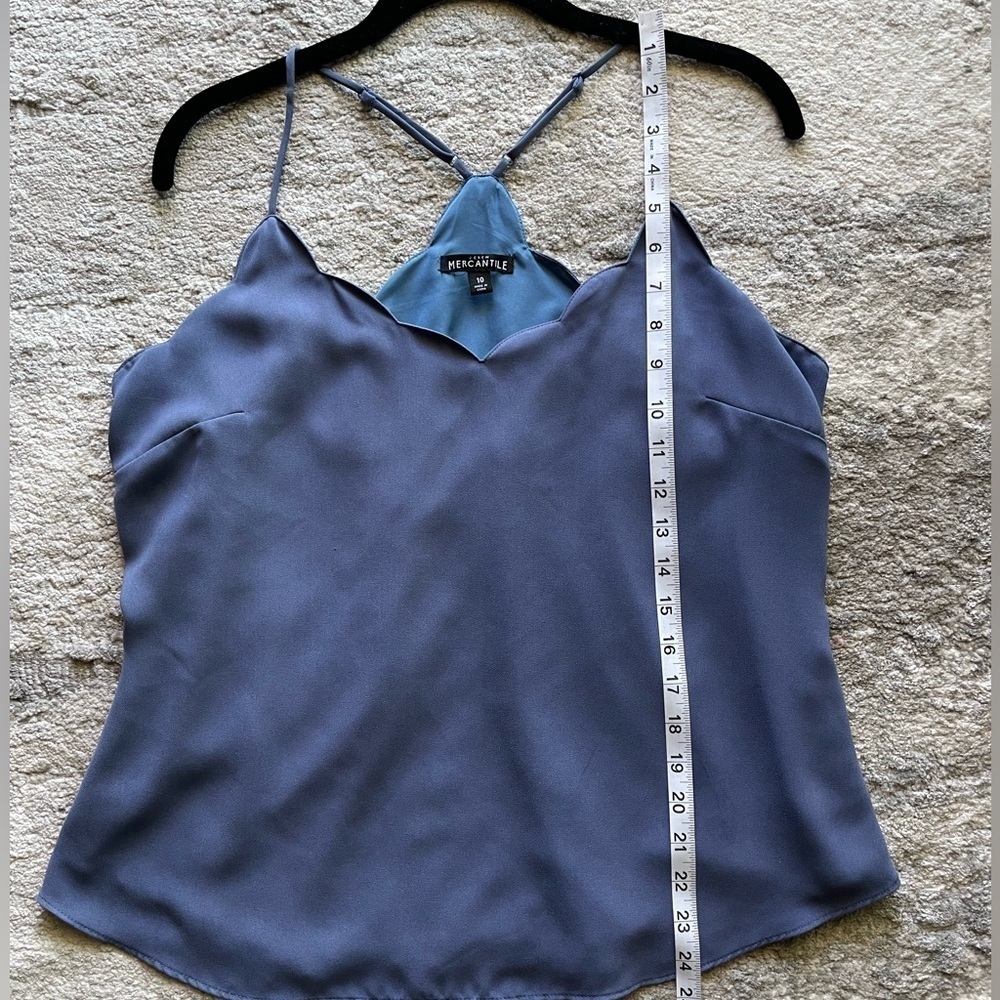 J. Crew Scalloped Racerback Tank | 10 - Picture 5 of 7